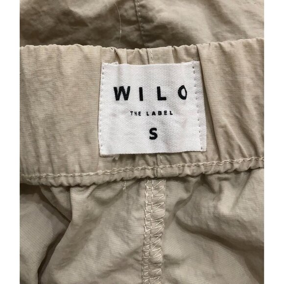 Wilo the Label Parachute Cargo Pants Womens Size Small Cream - Picture 3 of 6